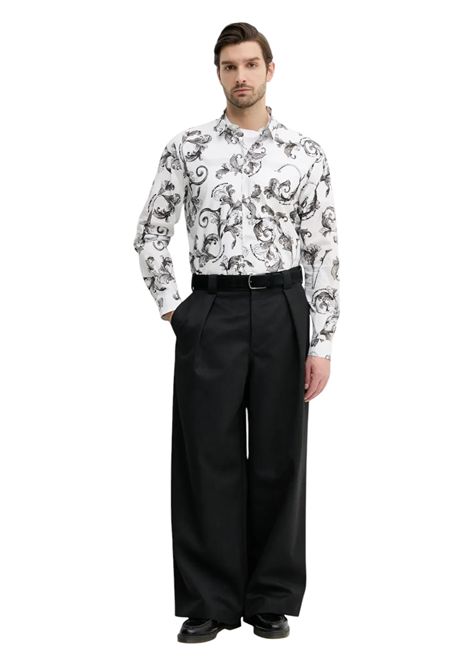 Camicia vestibilità slim Outline Barocco VERSACE JEANS COUTURE | Camicie | 78GAL2S0 NS630003